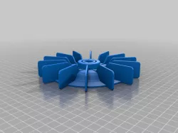 Electric Motor Internal Cooling Fan