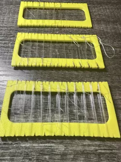 Fishing hooks holder