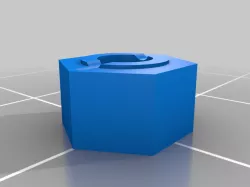 fms rc rc wheel hex / hub