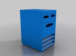 Gadget Garage - A home for Your hard drives, USB devices, SD cards, cables and other stuff / hard drive rack / hard drive storage