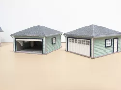 HO Scale Garage Silverdale Style