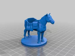 Horse for RPG 28mm miniatures