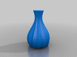 Low Poly Facet Vase