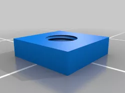 M3 Square Flat Nut