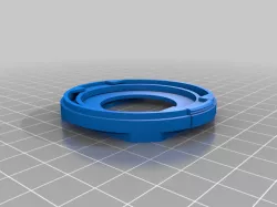 My Customized Bokeh Stencil Holder (parametric lens cap version)