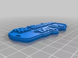 My Customized Multiline Tag or Keychain
