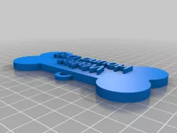 My Customized Pet Dog Tag bone shaped (Lengthened)