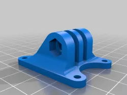  Reinforced GoPro Mount for Steele 5 FPV Frame ( ImpulseRC Apex Clone )