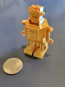 Retro toy robot M1