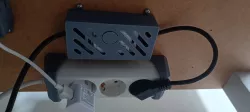 Sonoff Basic enclosure with mounting holes and button
