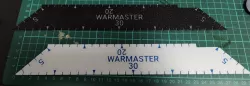 Warmaster measuring widget combat gauge