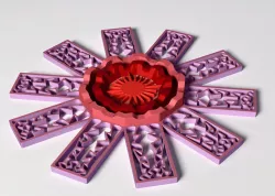 Web Plane Flower