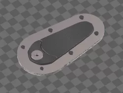 1:10 RC Motorhaubenschnellverschluss
