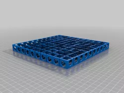 100x vial rack (18mm, no bottom)