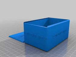 2" Angled Brad Nail Box