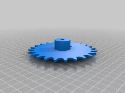 24t sprocket design