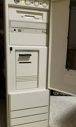 Amiga 4000T Front Bay CF-IDE Faceplate