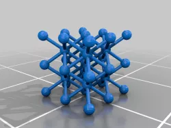 BCC crystal - 2 repetitions
