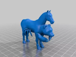 Bear-Horse-Crab Chimera 