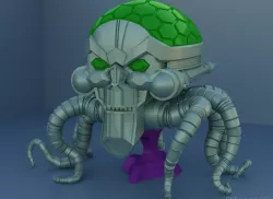 Brainiac's Ship for Kenner SuperPowers Collection