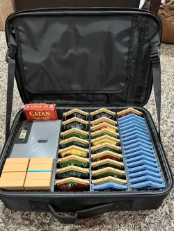 Catan Storage Box w/ Player Piece Holders