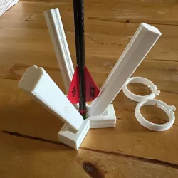 Compound Bow Arrows Fletching Jig