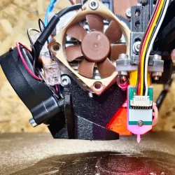 E3D Titan Aero Volcano 5015 Fan Duct