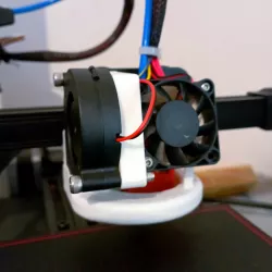 Ender 2 Pro Hotend Mount for Volcano Blocks