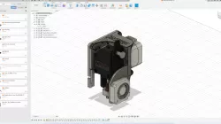Ender 6 BMG Extruder Mount, 4010 blower fan