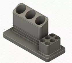 Fountain pen and cartridge stand