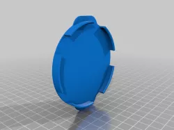 Glass jar cap