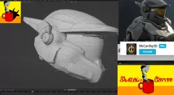 Halo Spartan Helmet MKV - Halo Reach
