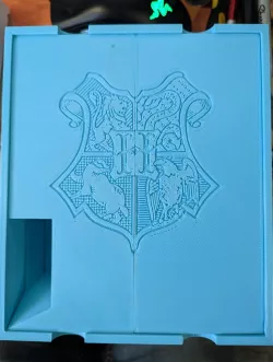 Harry Potter/Hogwarts themed dice tower for magnetic box