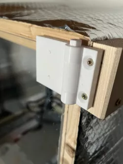 Hinge 4mm for acrylic doors