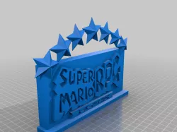 Mario RPG title display