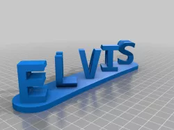 My Customized dual words illusion