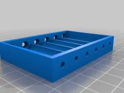 My Customized Parameterized battery pack with contacts