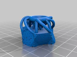 Nasa Chainmail Hexagon Helicoid Tiles