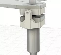 NoName hinge mount for LMK10UU linear bearings