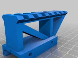 Picatinny Red Dot Optic Riser Mount 