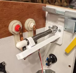 Pinball Plunger Potentiometer Mount for Virtual Pinball