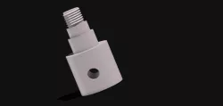 Pool Vacuum Pole Adapter for 1 1/4 inch Pole