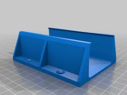 Power brick bracket under desk mount