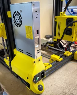 PRUSA BEAR UPGRADE MEAN WELL PSU MOUNT
