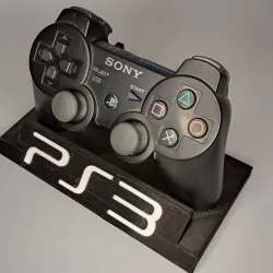 PS3 DualShock Controller Stand With PS3 Logo