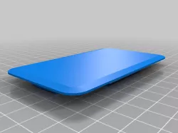 PVC Fence Post Rail Plug v3