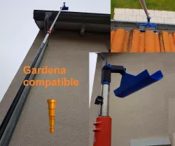 Rain Gutter Cleaner - Gardena compatible