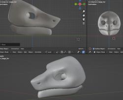 Sergal Furry Base 3d Models 【 STLFinder