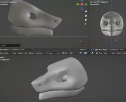 Sergal Head Base 