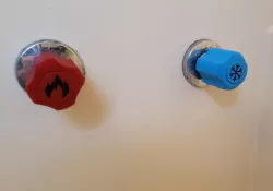 Shower Knobs for 16 point broach Kohler